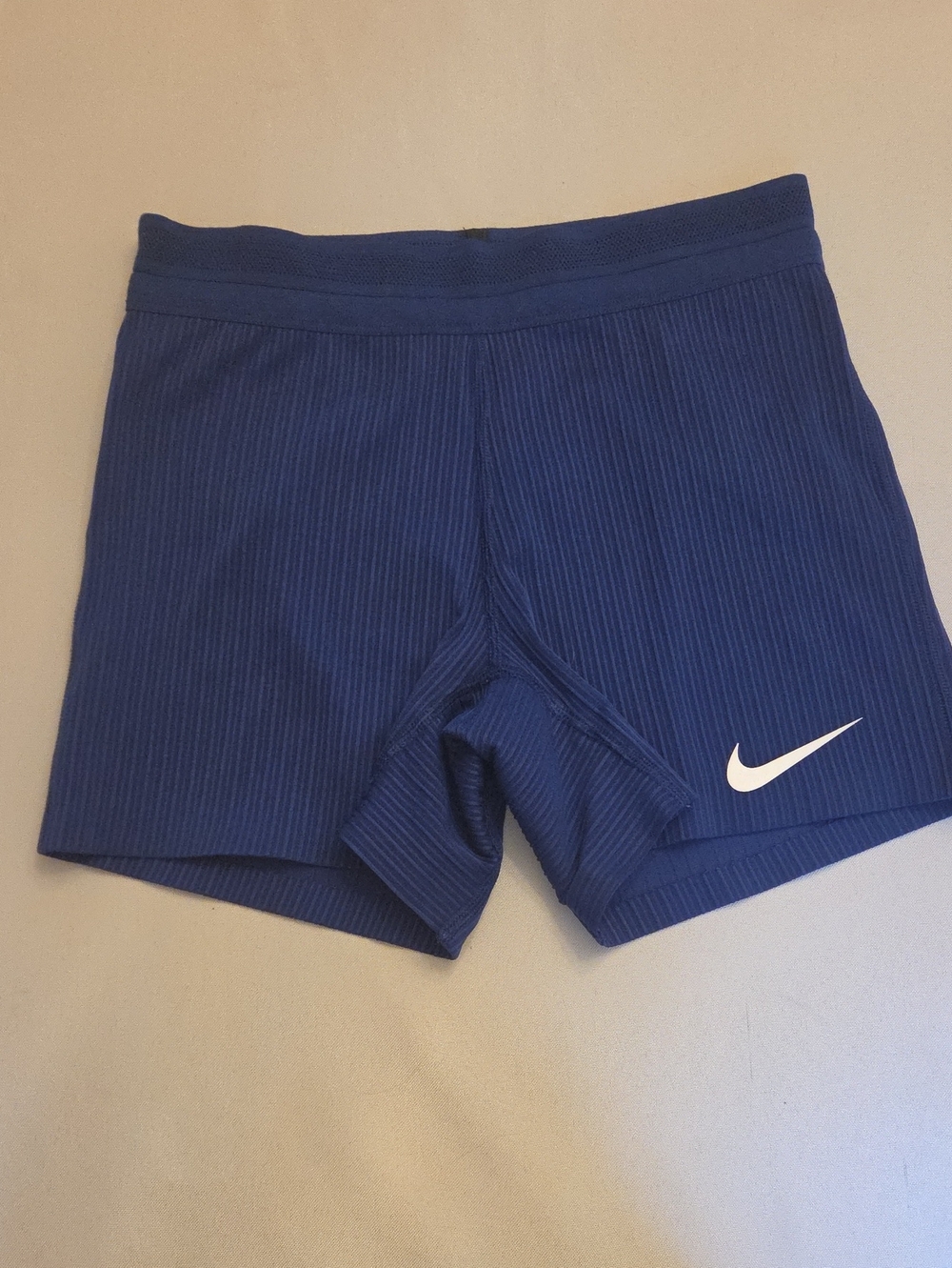 Nike Womens Aeroswift Running Shorts, XS, Blue